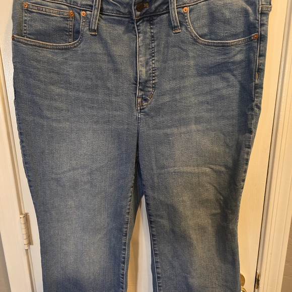 Madewell Blue Boot Cut Jeans - Picture 2 of 7